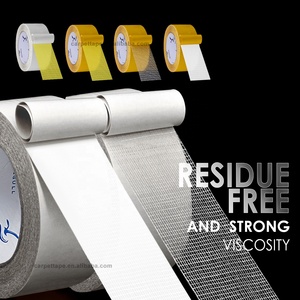 Bán buôn không có dư lượng đôi hai mặt Trắng Sticker thảm thảm đặt băng Maker nhà máy cho hội chợ thương mại triển lãm thương mại triển lãm - Product Image 1