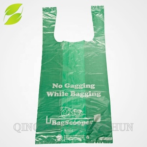 <b>PLA</b>+PBAT Compostable Plain Vest Bags on Roll - Product Image 3