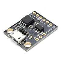 Mini Placa de Desarrollo ATtiny85 con Micro USB, 8KB de Memoria Flash, Reloj de 16.5MHz y 6 Pines de E/S Multifunción para Dispositivos Inteligentes IoT