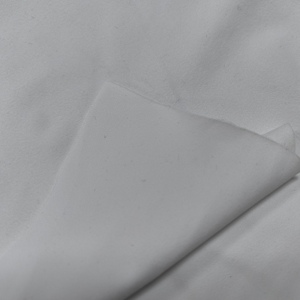 Tissu extensible <span class=keywords><strong>4</strong></span> directions, toucher coton, couleur blanc, plus doux, <span class=keywords><strong>77</strong></span>% polyester, 23% élasthanne, pour soutiens-gorge de sport, justaucorps et leggings - Product Image 3
