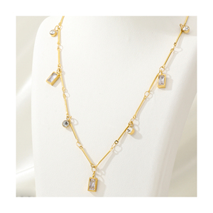 Halsbänder für Herren individuelle Edelstahl-Halsketten dicke Choker kubanische Gliederkette Halskette für Herren - Product Image 4