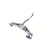 Knalpot Performa RVE untuk Nissan GTR R35 3.8T V6 Valved Sport Titanium Catback Exhaust Tuning Exhaust System