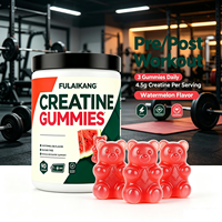 OEM Private Label Creatine Gummies Halal gecertificeerd Vegan 4 Gummies per verpakking Aangepaste verpakking Groothandel