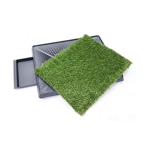 Tapis de pot de pipi pour chien, gazon artificiel de tintement de salle de bain, entraîneur de pot Portable avec tiroir, offre spéciale - Product Image 2