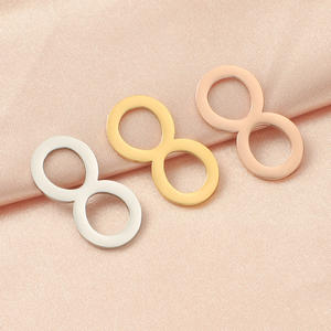 Hot Selling Mirror Polished Stainless Steel <strong>Infinity</strong> <strong>Symbol</strong> Geometric Pendant DIY Hollow <strong>Charm</strong> with Customizable Accessories - Product Image 3