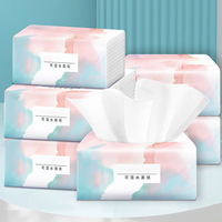 Mouchoirs jetables haut de gamme, très absorbants, en pure pâte de bois, doux et respectueux de la peau, pour la maison et le bureau