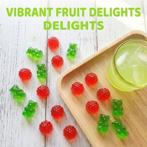 Caramelos de Goma con Sabor a Frambuesa y Frutas Variadas para <span class=keywords><strong>Adolescentes</strong></span>, Caramelos Casuales para Niños y Adultos - Product Image 5