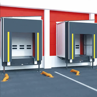 Plateforme de chargement électrohydraulique en acier pour entrepôt, système de rampe de manutention logistique, équipement de distribution de fret