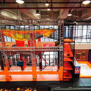 ROPECUBE - Equipo de Juegos de Cuerdas para Interiores para Niños, Centros de Descubrimiento y Parques de Aventuras de Exploración Familiar - Product Image 1