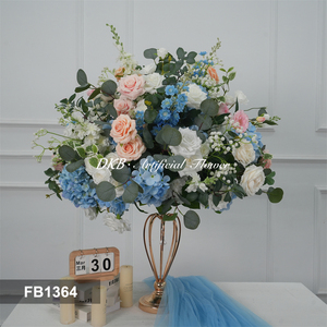 Centros de Mesa de Boda con Bolas de Flores Artificiales Hechas a Mano de Alta Calidad, Personalizadas y al por Mayor - Product Image 2