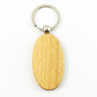 Gỗ Keychain Tùy Chỉnh Thiết Kế Logo In Khắc Tên Trống Gỗ Keychain