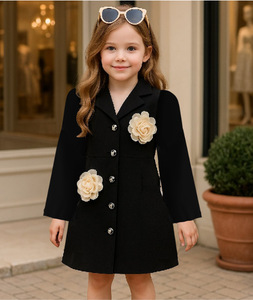 Gaun Kasual Anak Perempuan Model Terbaru 2025, Gaya Baru Musim Panas, Gaun Tanpa Lengan Warna Solid untuk Anak Perempuan, Gaun <span class=keywords><strong>Fashion</strong></span> dengan Sabuk untuk Pesta - 2 Potong - Product Image 5