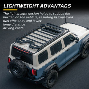 Haute qualité voiture <span class=keywords><strong>acier</strong></span> rack rails de <span class=keywords><strong>toit</strong></span> support de <span class=keywords><strong>toit</strong></span> barre transversale ouverte porte-bagages raquette pour réservoir 300 rack plateau de <span class=keywords><strong>toit</strong></span> - Product Image 5