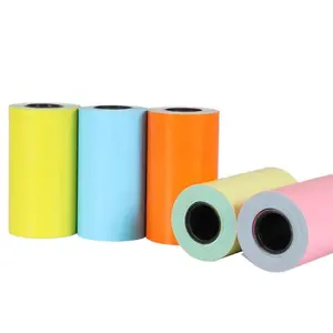 Hot Selling Farbe 80mm 48g 55g 65g 70g 57x40mm Registrier kassen papier Thermo drucker Papierrollen