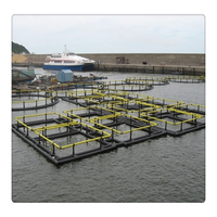 Cages flottantes en PEHD pour la pisciculture
