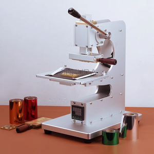 Machine multifonctionnelle de marquage du cuir par pressage à chaud Petite machine manuelle multifonctionnelle d'estampage de logo - Product Image 4