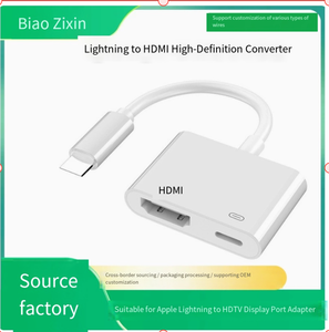 Câble de mise en miroir d'écran HDMI compatible avec Apple, convertisseur vidéo HD pour téléphone portable vers TV - Product Image 5