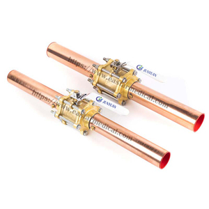 DN100 <span class=keywords><strong>3</strong></span>-mảnh oxy cách ly van chống ăn mòn Đôi Con dấu khí y tế tắt van cho hệ thống đường ống y tế - Product Image 5