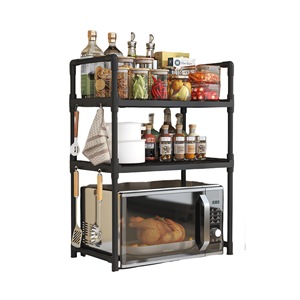 Estante de Almacenamiento Retráctil para Cocina, Estante para Horno de Microondas, Estante para Horno de Microondas - Product Image 1