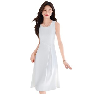 Women's Collarless Blazer Mid Sleeve Polyester Breathable Elegant Office Suit Jacket For Work Dress Pairing - Product Image 5