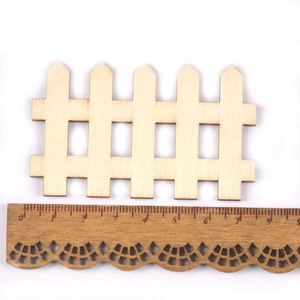 Clôture miniature en bois pour jardin féerique et décorations de maison de poupée, vente en gros, dropshipping - Product Image 3