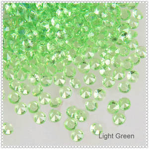 ลูกปัดอะคริลิคประกายเพชรสีกาแฟสีน้ำตาลประกายสำหรับตกแต่งโต๊ะงานแต่งงาน - Product Image 6