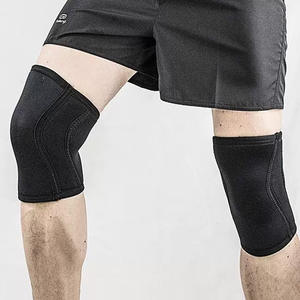 제조업체 공급 깊은 스쿼트 무릎 패드 낙하 방지 충돌 방지 통기성 네오프렌 역도용 스포츠 소재 - Product Image 4