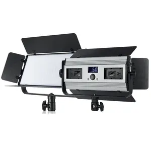 Tolifo GK-40B PRO 40W Warna Bi Fotografi Daya Tinggi Dapat Diredupkan LED Lampu Panel Isi Video untuk Kamera Pemotretan Luar Ruangan