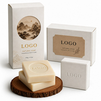 Boîte à savon personnalisée en papier pour savon artisanal de luxe en cadeau