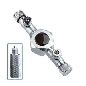Mufan in lega di alluminio pompa ad alta aria biossido di carbonio serbatoio di pesce Multipass Shunt Splitter solenoide cilindro acquario CO2 regolatore - Product Image 1