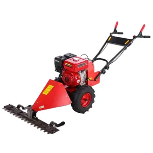 Factory direct supply of small pasture orchard vegetable weeder Hand push self-propelled lawn mower gasoline engine