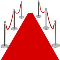 Roter Teppich-Laufsteg Seil Edelstahl 201/304 Großhandel Absperrpfosten für Öffentliche Bereiche