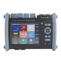 Medidor de potencia óptica NK6000 Pantalla táctil VFL con 3 longitudes de onda (1310 1550 1625Nm) 1490Nm 35Db 33Db 28Db SM MM OTDR para FTTH