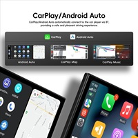 Écran tactile portable sans fil 7"/9"/10.1"/10.25" Carplay IOS/Android OS 2GB +32GB Lecteur multimédia de voiture Navigation GPS Navigateur