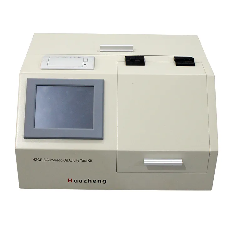 Huazheng 제조업체 변압기 오일 산 값 테스터 휴대용 절연 오일 산도 측정기