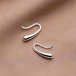 Eleganti Orecchini a Goccia Minimalisti Stile Coreano e Giapponese, Gioielli da Donna alla Moda per Uso Quotidiano, Regalo Chic - Product Image 1