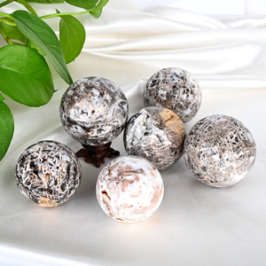 Natural Sphalerite Sphere Polished <b>Crystal</b> Crafts Healing <b>Crystal</b> Collection Druzy Sphalerite Sphere for Home Decor - Product Image 5