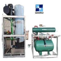 Machine à glace industrielle 1000 kg, personnalisable, pour tubes de glace, tubes vides pour petites usines de glace, avec support technique à vie