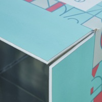 Boîte d'expédition isotherme personnalisée pour aliments surgelés, en aluminium et polystyrène expansé (EPS), pour le transport en chaîne du froid