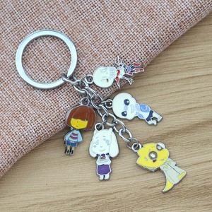 Accessori Moda <span class=keywords><strong>Undertale</strong></span>: Portachiavi con Ciondolo di Frisk, Sans, Toriel, Papyrus, Alphys - Product Image 3