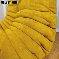 Canapé modulable To-go Lazy Caterpillar, reproduction originale, pour salon et chambre, combinaisons multiples, canapé design en tissu