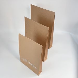 Custom Landscape Brown Kraft Paper Envelope Bags - Custom Printed Logo Mailing Envelopes for Small Business - Product Image 6