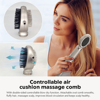 Cepillo de Aire Caliente 8 en 1 Multifuncional, Secador y Estilizador de Cabello 5 en 1, Alisador y Rizador de un Solo Paso