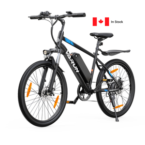 Dropshipping Factory VARUN Vélo de montagne 24 pouces 350W 50KM d'autonomie Acier au carbone Tout-terrain Homme CA 3-7 jours - Product Image 1