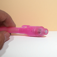 Stylo marqueur magique à encre invisible pour enfants, 120 couleurs, 6 mm, avec lumière pour écrire des messages secrets
