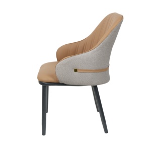 Luxuriöser Gepolsterter Esszimmerstuhl mit Rückenlehne für Zuhause/Hotel - Product Image 5