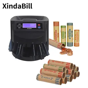 Xindabill银行商店超市9005硬币计数器和分拣机