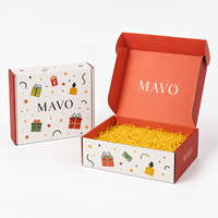 Boîtes d'expédition pliables en carton ondulé écologiques de luxe avec doublure en mousse, logo personnalisé, pour vêtements et chaussures haut de gamme
