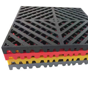 4S Auto Beauty Shop Drainage Car Wash Plastic Floor Click Installation Anti-Slip Wear Resistant with 3D Model Design Capability - Product Image 1