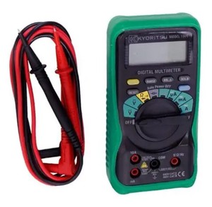 มัลติมิเตอร์ดิจิตอล Kyoritsu 1009 รุ่นมืออาชีพ ปรับช่วงอัตโนมัติ หน้าจอแสดงผล 4000 ค่า แรงดันไฟฟ้าสูงสุด 600V กระแสไฟ 10A - Product Image 5